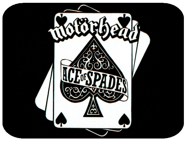 Коврик для мыши Motorhead Ace of Spades - фото 1 - rockbunker.ru