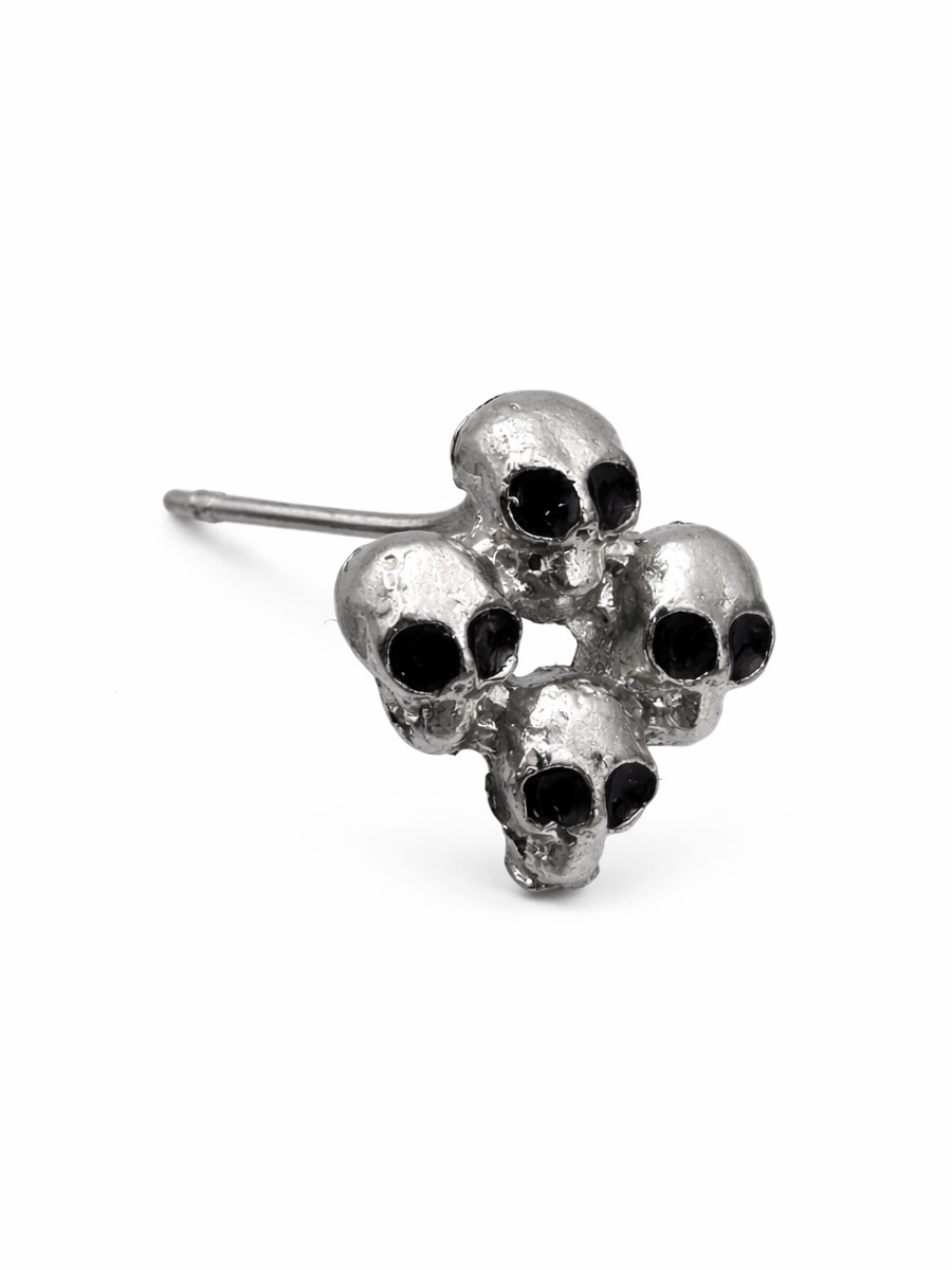 Пирсинг Гвоздик Черепа - фото 1 - rockbunker.ru