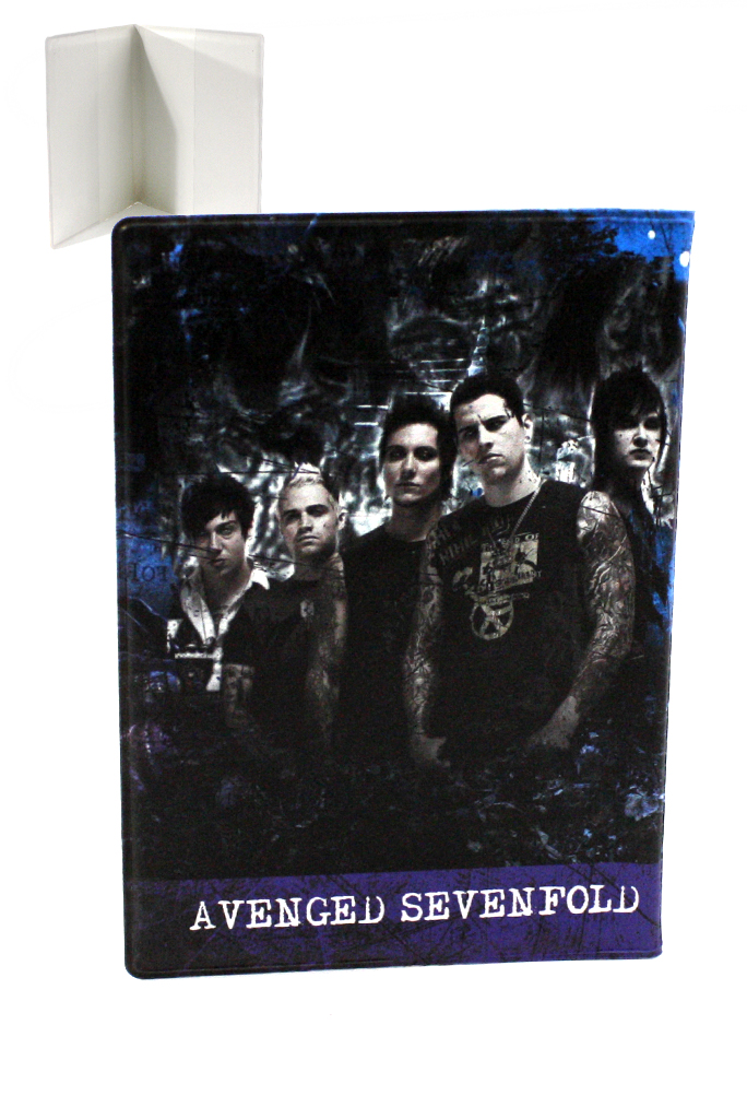 Обложка на паспорт RockMerch Avenget Sevenfold - фото 2 - rockbunker.ru