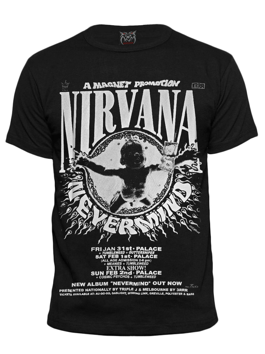 Футболка RockVolution Nirvana - фото 1 - rockbunker.ru