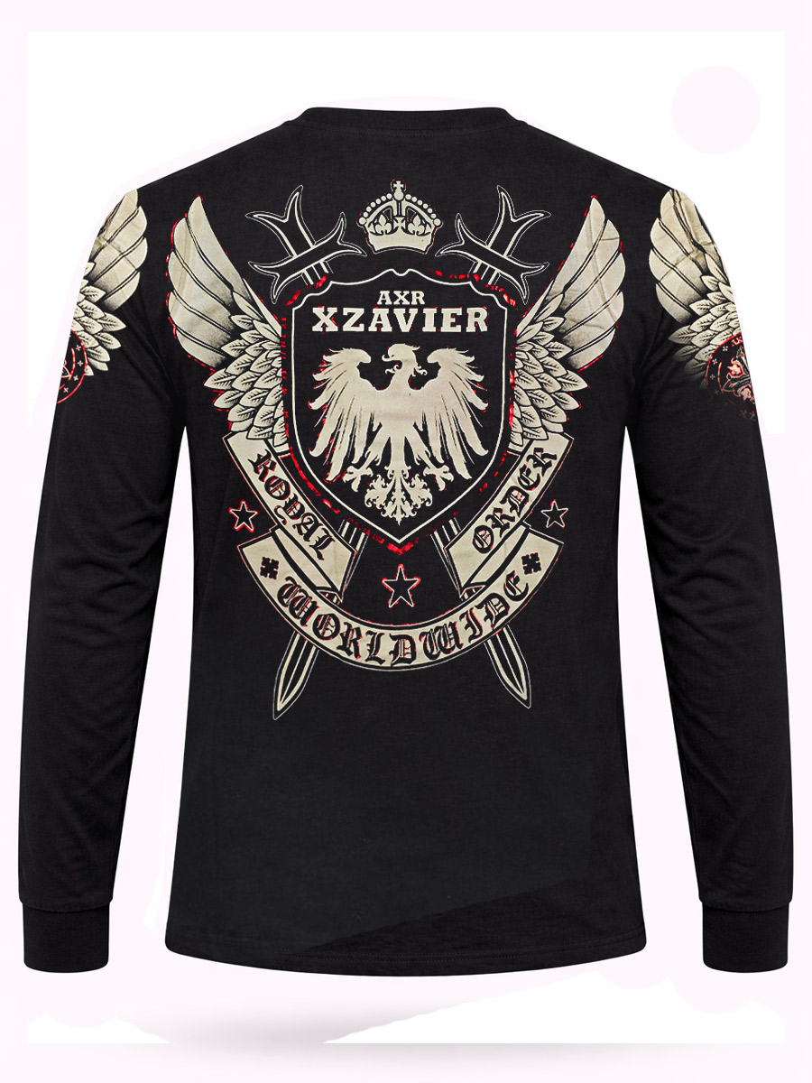 Футболка с длинным рукавом Xzavier The Flyer - фото 2 - rockbunker.ru