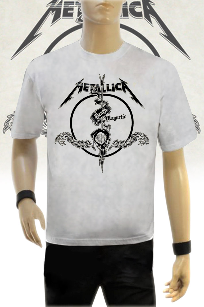 Футболка Metallica Death Magnetic - фото 1 - rockbunker.ru