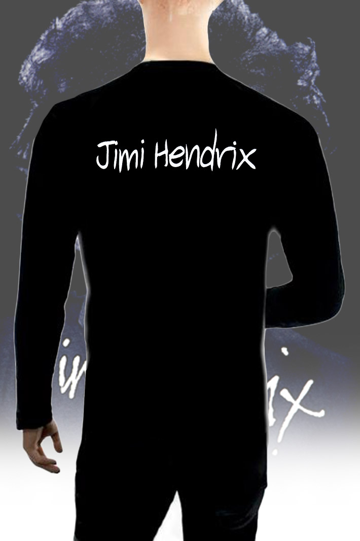 Лонгслив Hot Rock Jimmi Hendrix - фото 2 - rockbunker.ru