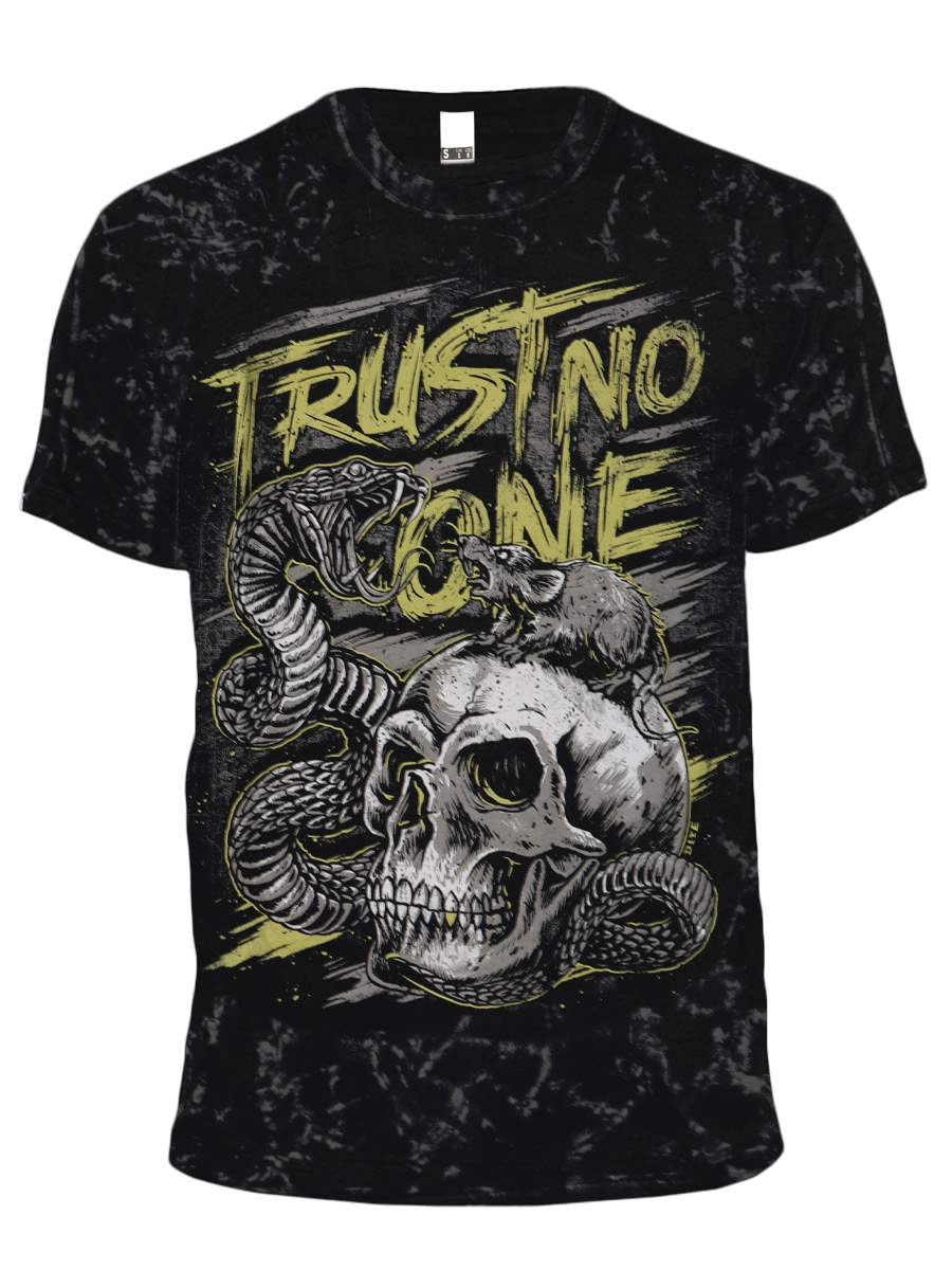 Футболка Custom Designs Trust No One - фото 1 - rockbunker.ru