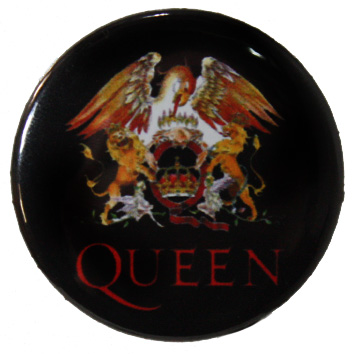 Значок RockMerch Queen - фото 1 - rockbunker.ru