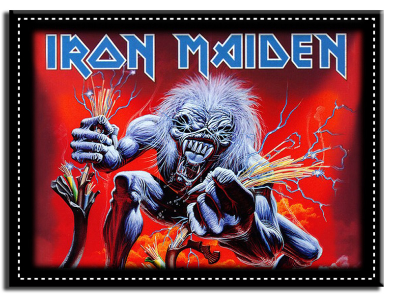 Кошелек Iron Maiden Монстр - фото 1 - rockbunker.ru