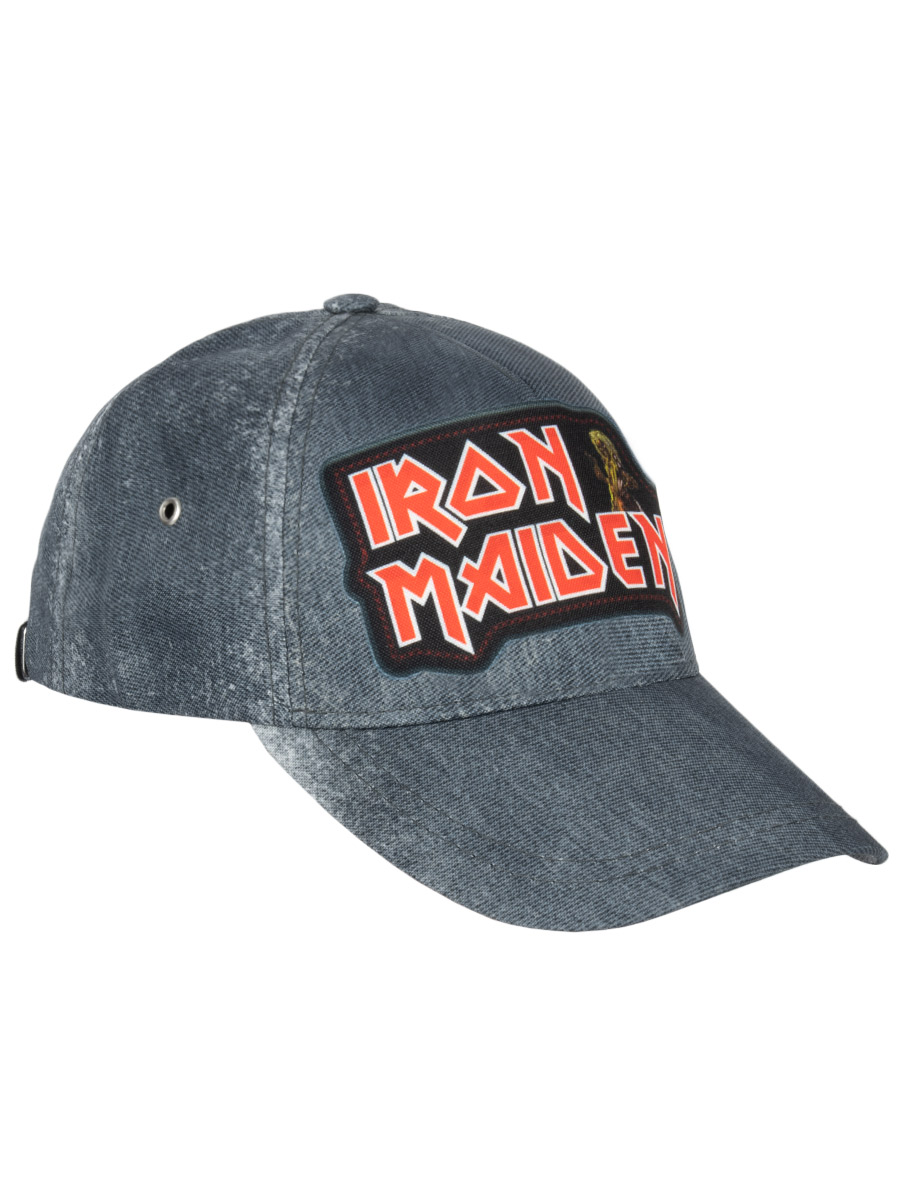 Бейсболка Iron Maiden - фото 1 - rockbunker.ru