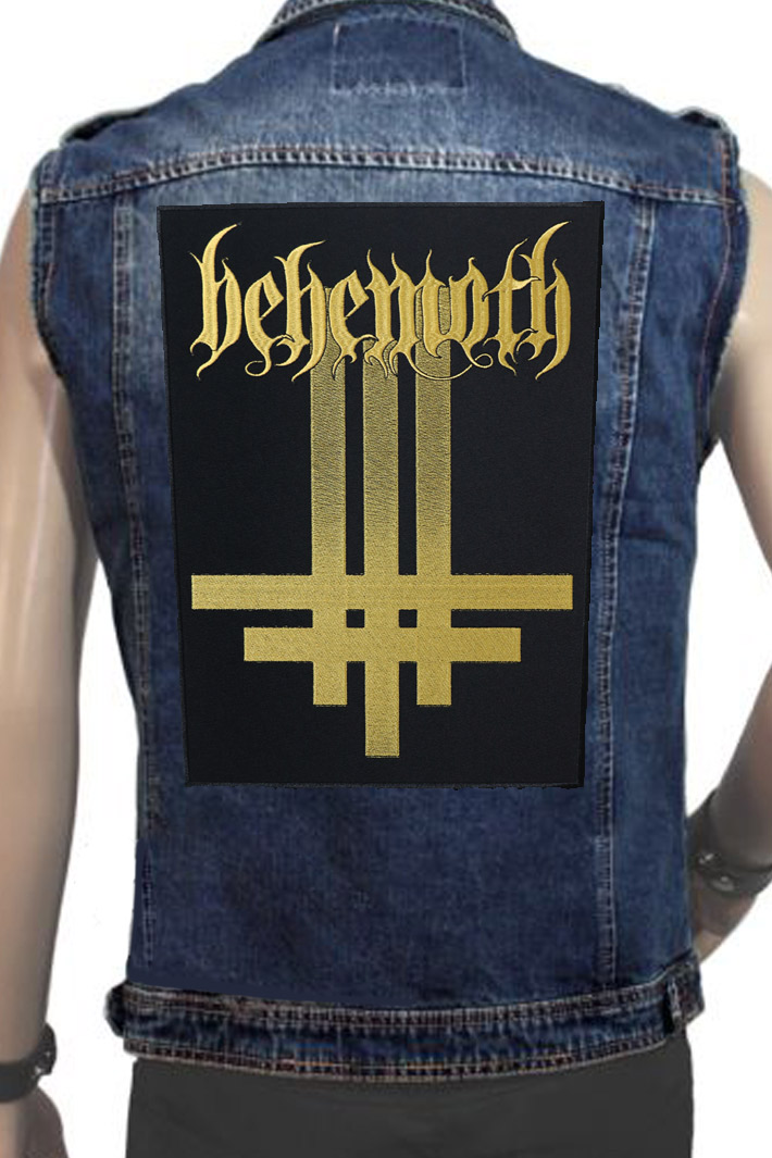 Нашивка с вышивкой Behemoth - фото 2 - rockbunker.ru