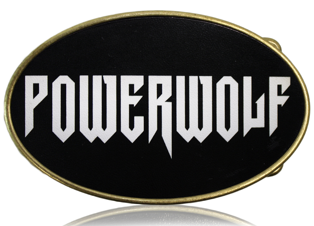 Пряжка RockMerch Powerwolf - фото 1 - rockbunker.ru