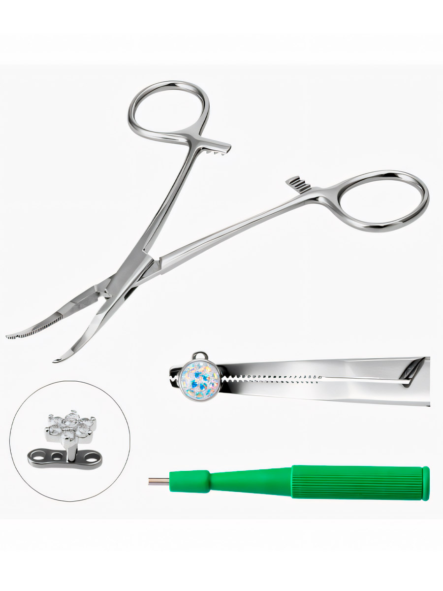 Зажим для ножки микродермала - фото 1 - rockbunker.ru