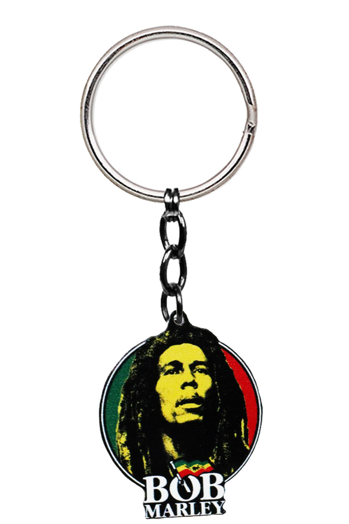 Брелок Bob Marley - фото 1 - rockbunker.ru