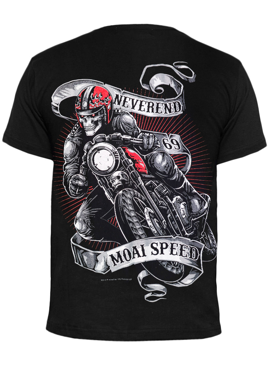 Футболка Moai Speed Neverend - фото 1 - rockbunker.ru