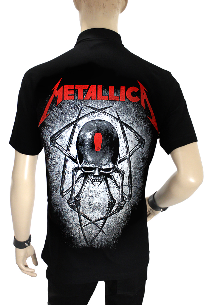 Поло Metallica Death Magnetic - фото 2 - rockbunker.ru