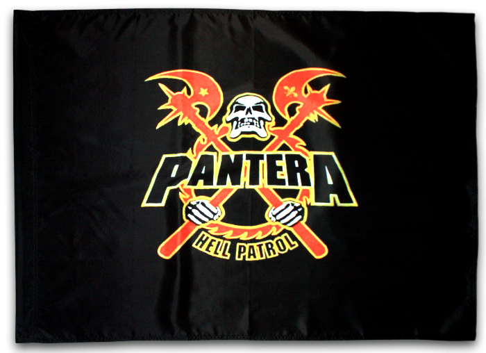 Флаг Pantera Hell Patrol - фото 2 - rockbunker.ru