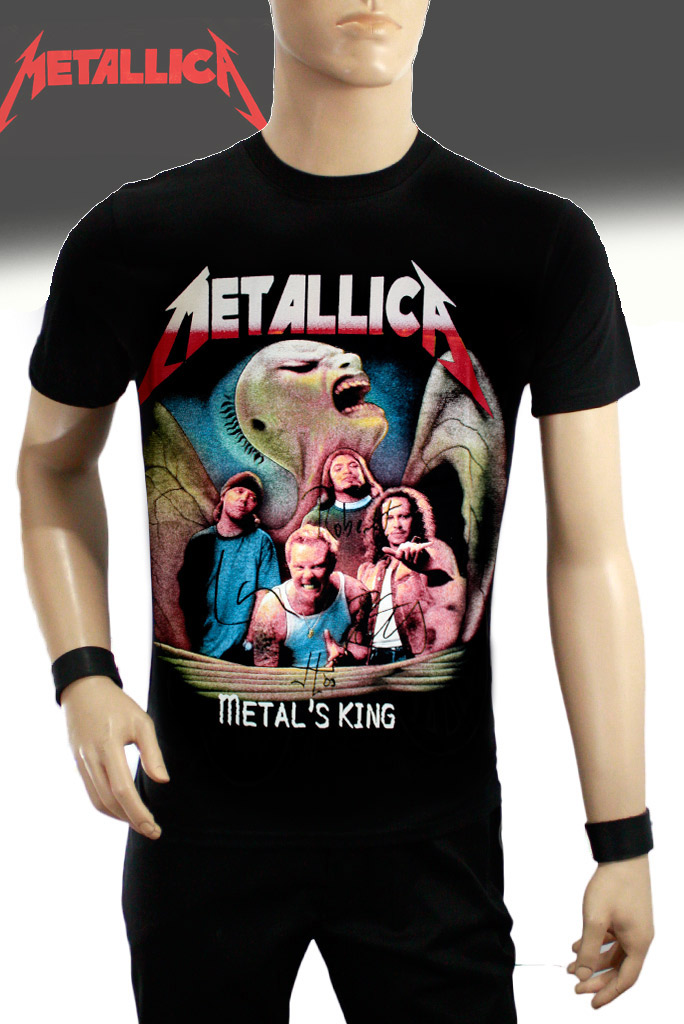 Футболка Metal Heaven Metallica Metals king - фото 1 - rockbunker.ru
