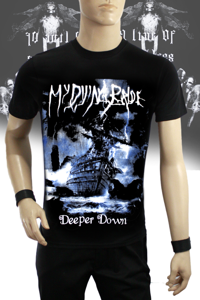 Футболка My Duing Bride Deeper down - фото 1 - rockbunker.ru