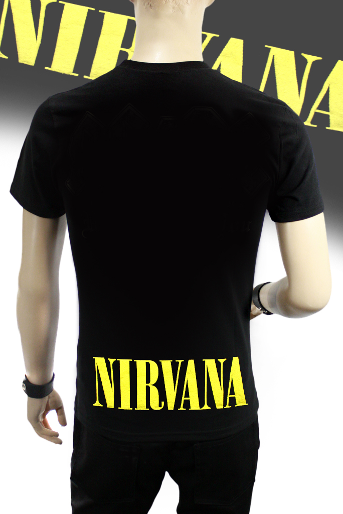 Футболка Nirvana - фото 2 - rockbunker.ru