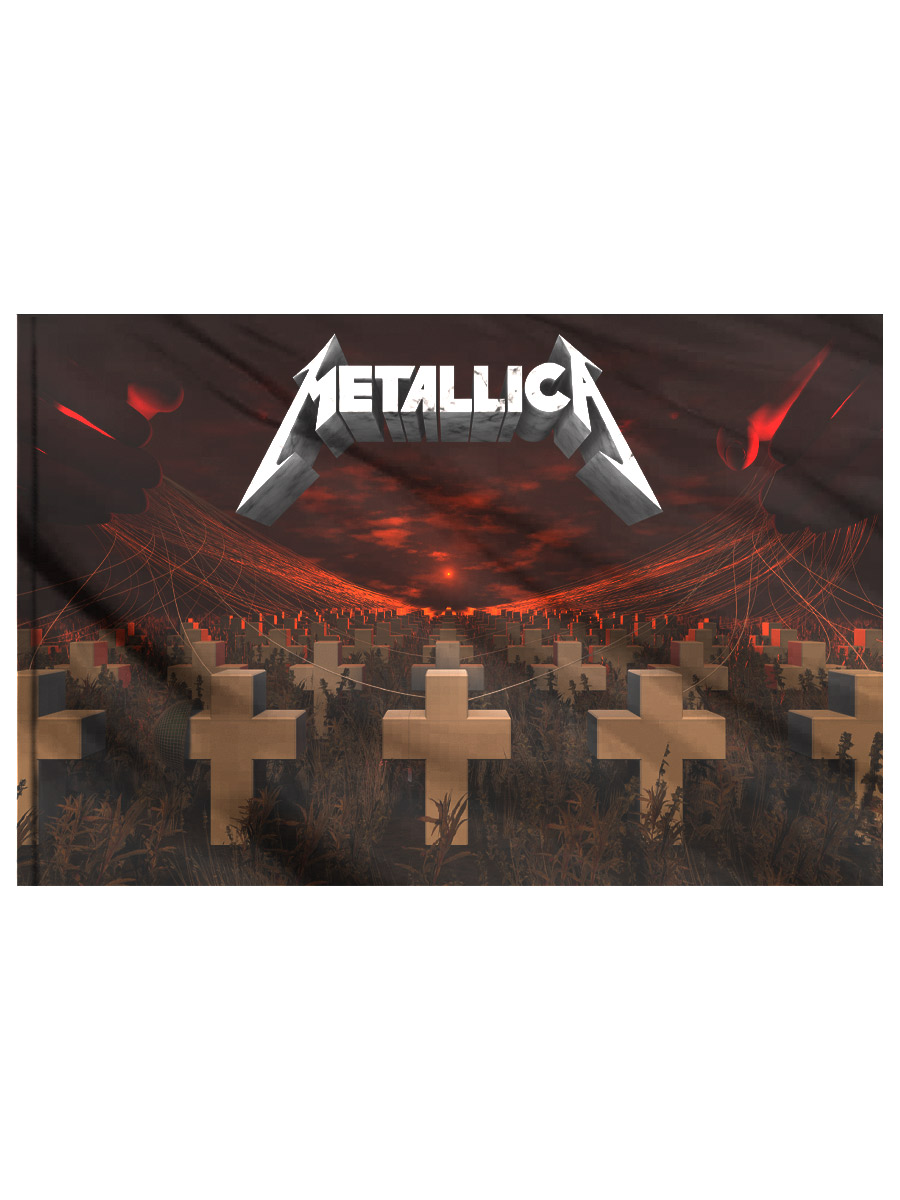 Флаг Metallica Master of Puppets - фото 3 - rockbunker.ru