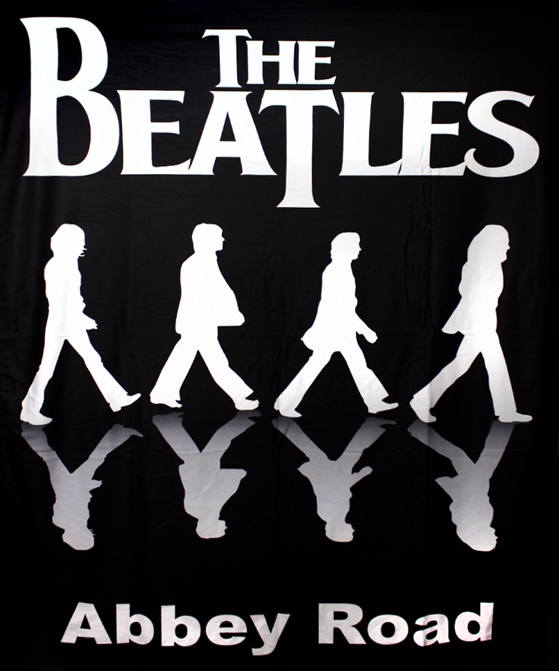 Плед The Beatles - фото 1 - rockbunker.ru