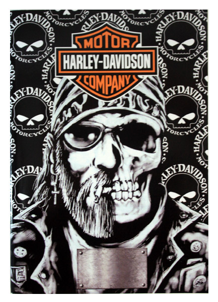 Тетрадь RockMerch Harley-Davidson - фото 1 - rockbunker.ru