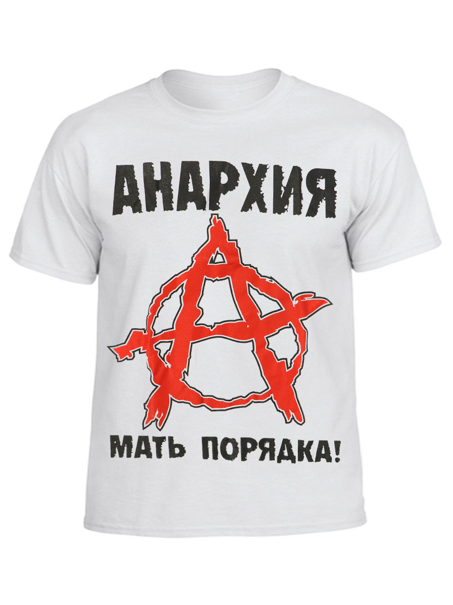 Футболка RockMerch Анархия Мать Порядка - фото 1 - rockbunker.ru