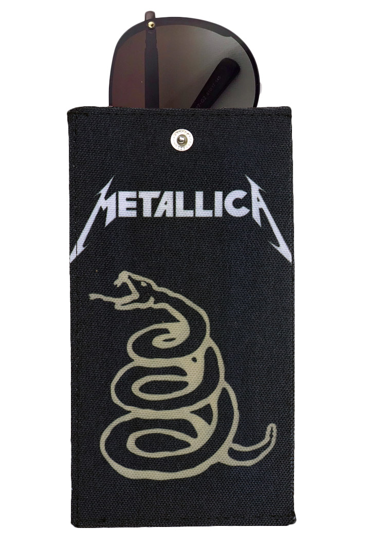 Чехол для очков RockMerch Metallica - фото 1 - rockbunker.ru