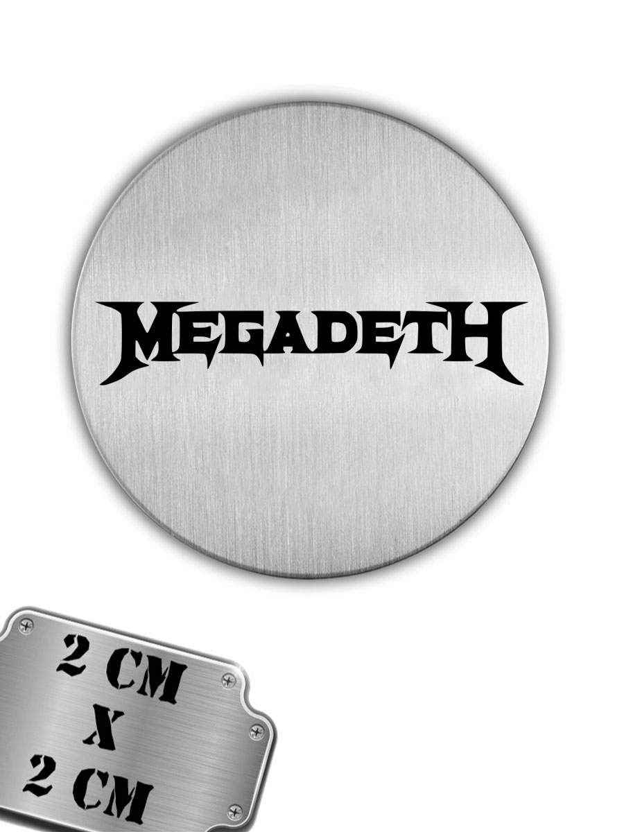 Значок-пин Megadeth - фото 1 - rockbunker.ru