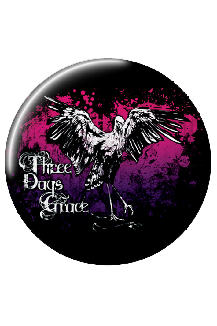 Значок RockMerch Three Days Grace - фото 1 - rockbunker.ru