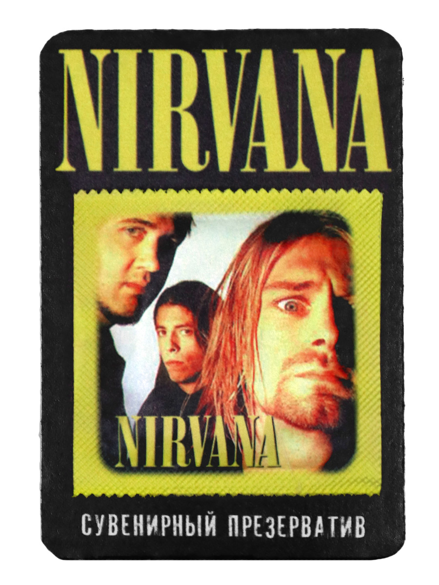 Презерватив RockMerch Nirvana - фото 1 - rockbunker.ru