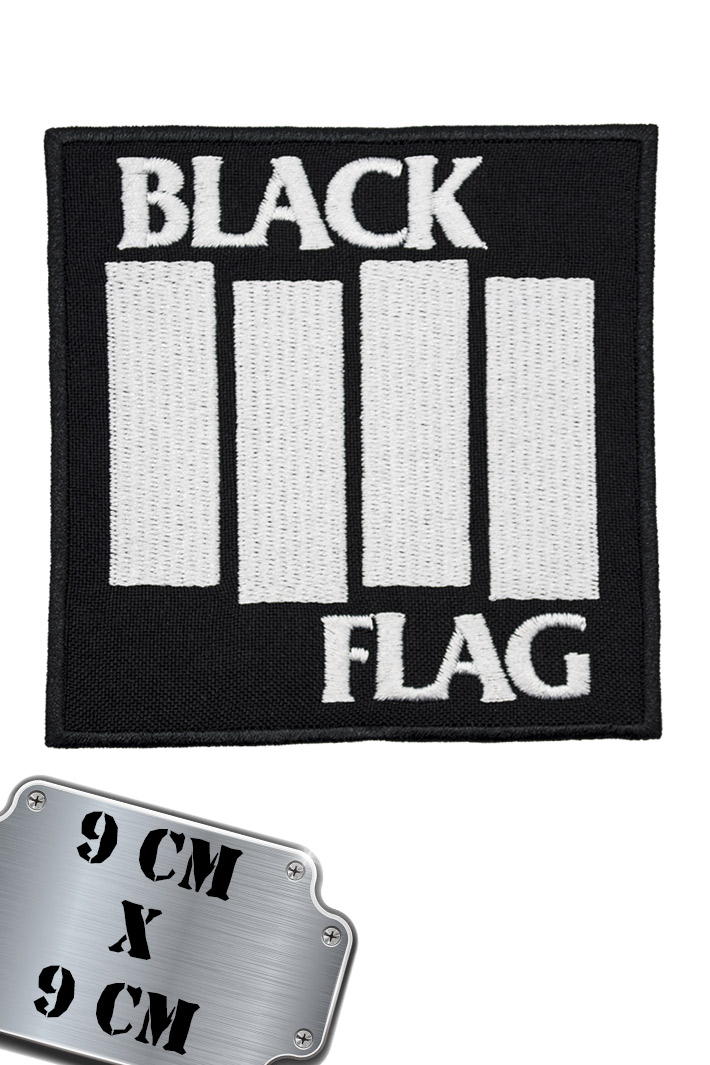 Нашивка Black Flag - фото 2 - rockbunker.ru