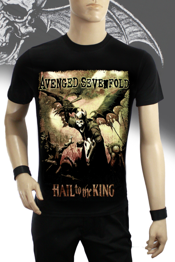 Футболка Avenged Sevenfold Haill To The King - фото 1 - rockbunker.ru