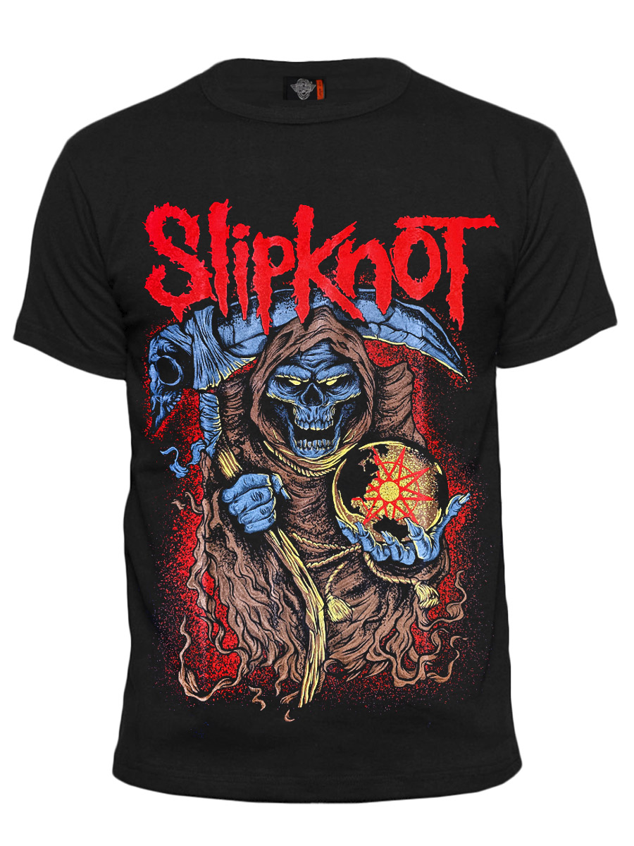  Футболка Hot Rock Slipknot - фото 1 - rockbunker.ru