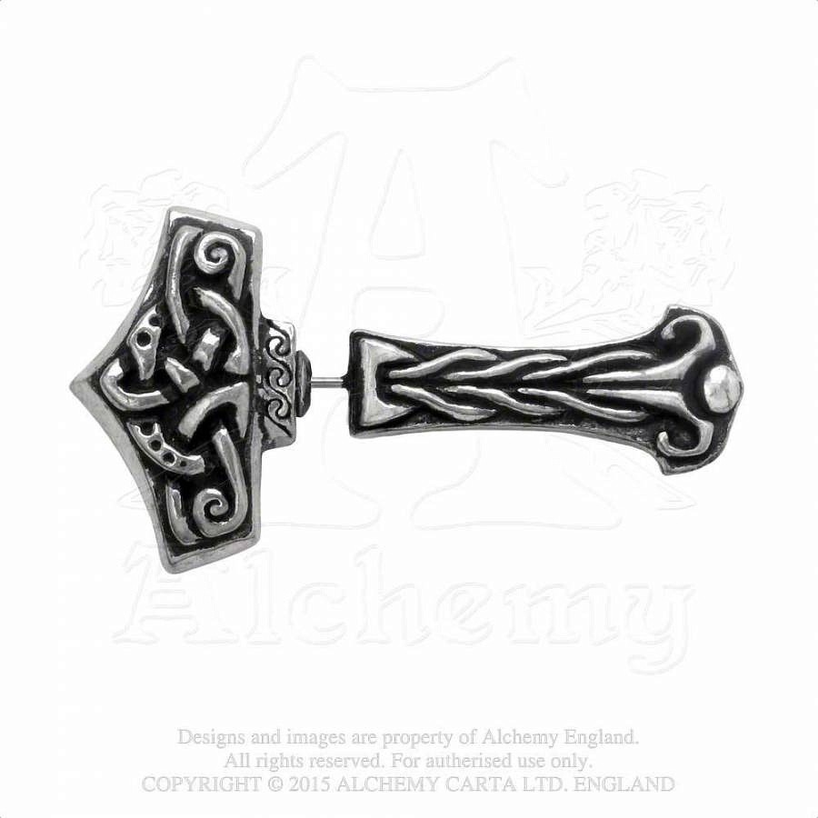 Серьга Alchemy Gothic E368 Thunderstruck - фото 1 - rockbunker.ru