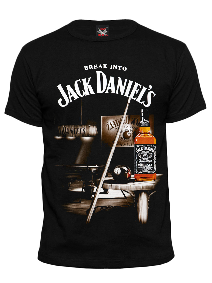 Футболка Hot Rock Jack Daniels - фото 1 - rockbunker.ru