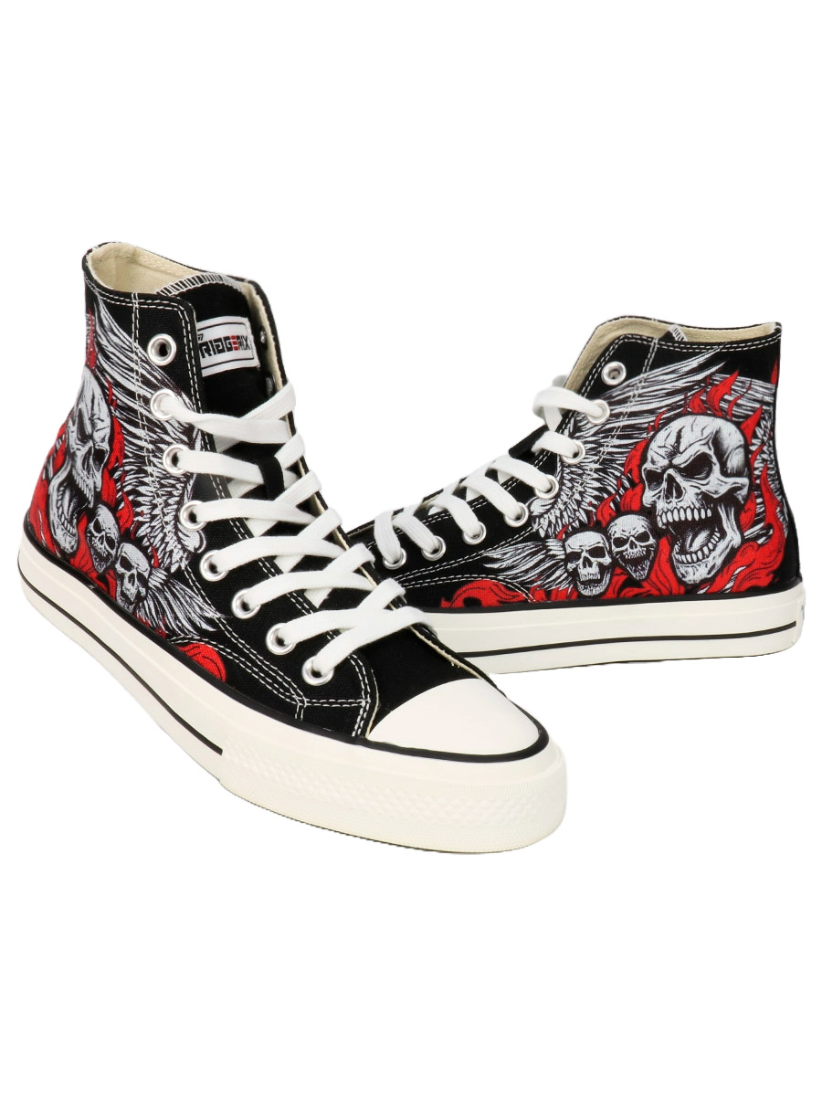 Кеды Triggerix 8 блоков RedSkull - фото 4 - rockbunker.ru