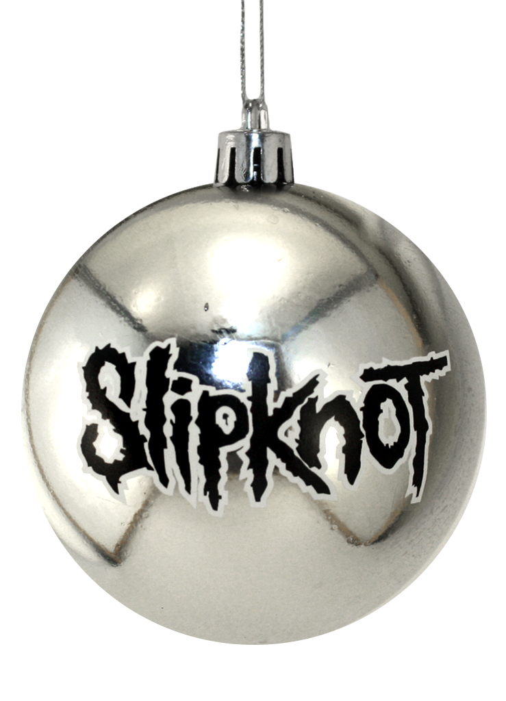 Елочный шар RockMerch Slipknot - фото 1 - rockbunker.ru