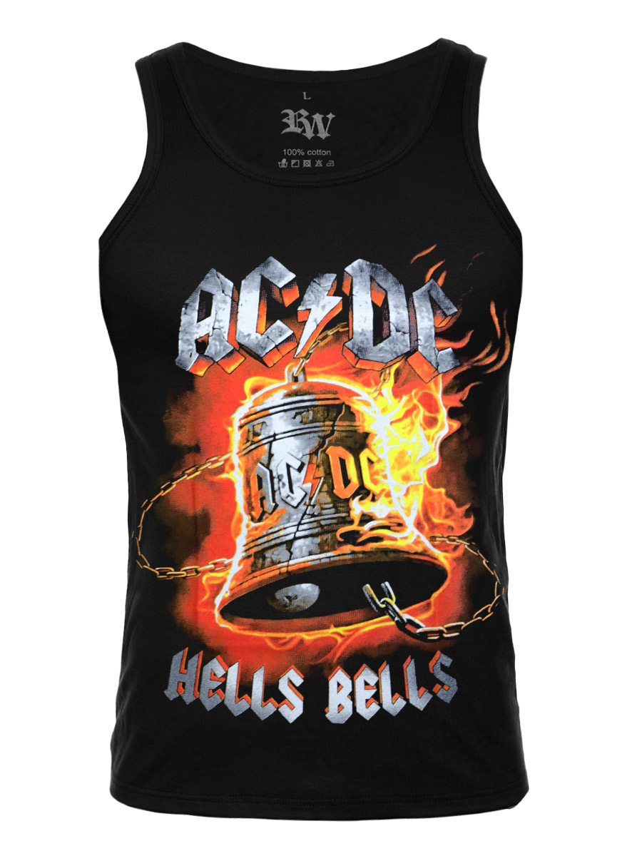 Майка AC DC Hells Bells - фото 3 - rockbunker.ru