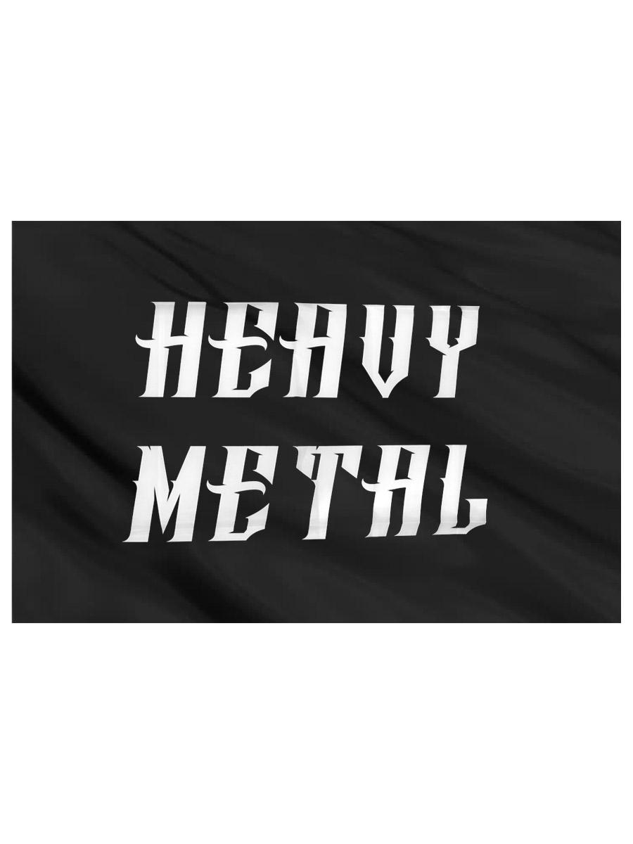 Флаг Heavy Metall - фото 2 - rockbunker.ru