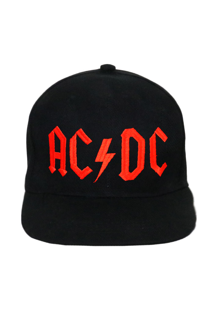 Бейсболка снэпбэк AC DC - фото 2 - rockbunker.ru