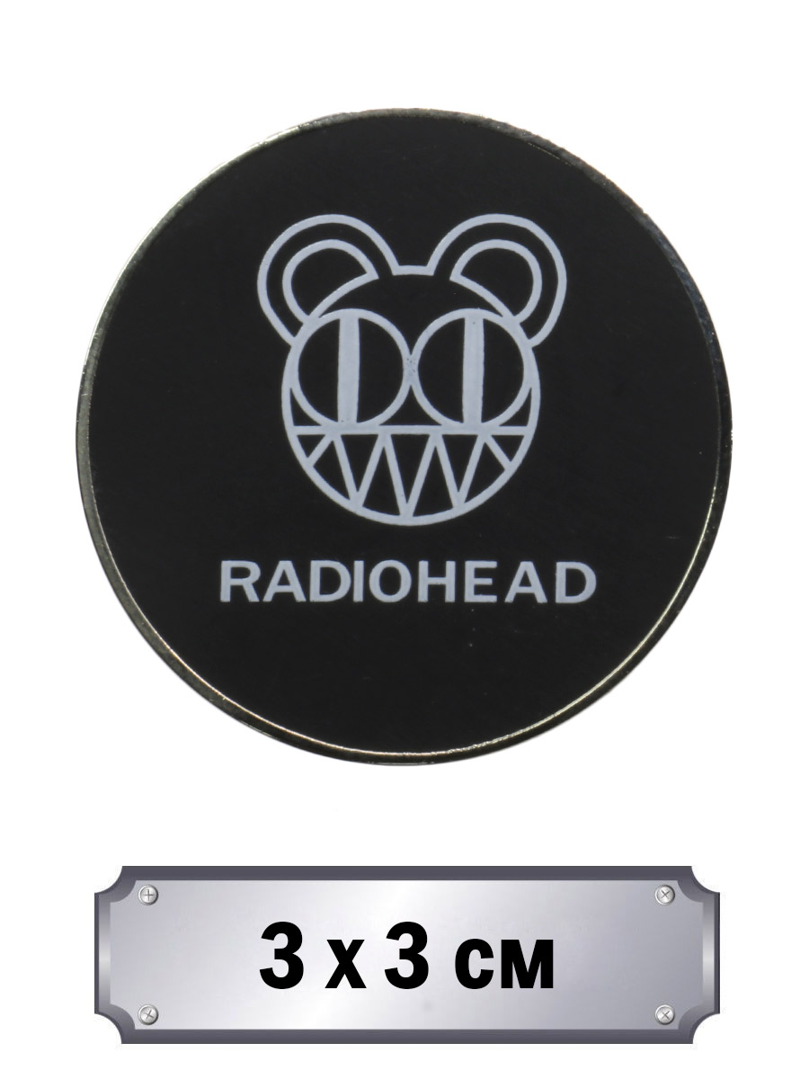 Значок Radiohead - фото 1 - rockbunker.ru