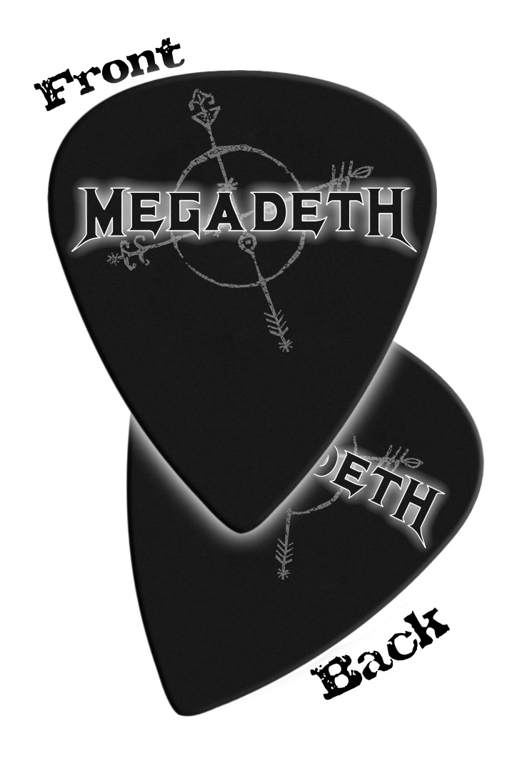 Медиатор Megadeth - фото 1 - rockbunker.ru