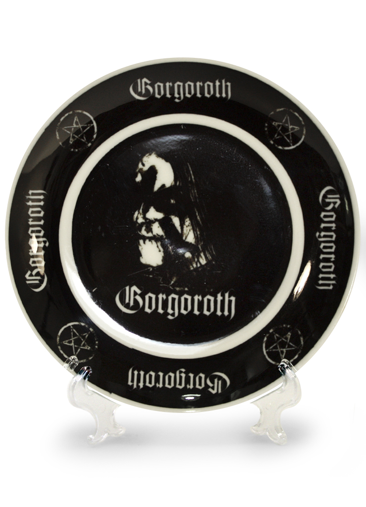 Блюдце RockMerch Gorgoroth - фото 1 - rockbunker.ru