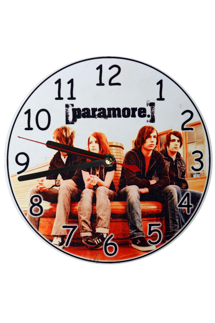 Часы настенные Paramore - фото 1 - rockbunker.ru