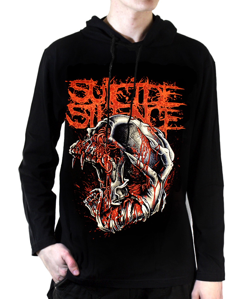 Толстовка Hot Rock Suicide Silence - фото 1 - rockbunker.ru