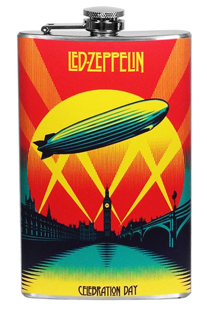 Фляга Led Zeppelin Celebration Day 9oz - фото 1 - rockbunker.ru