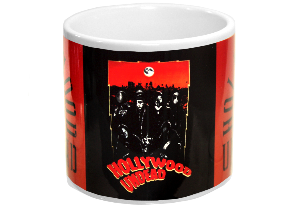 Чашка кофейная RockMerch Hollywood Undead - фото 2 - rockbunker.ru