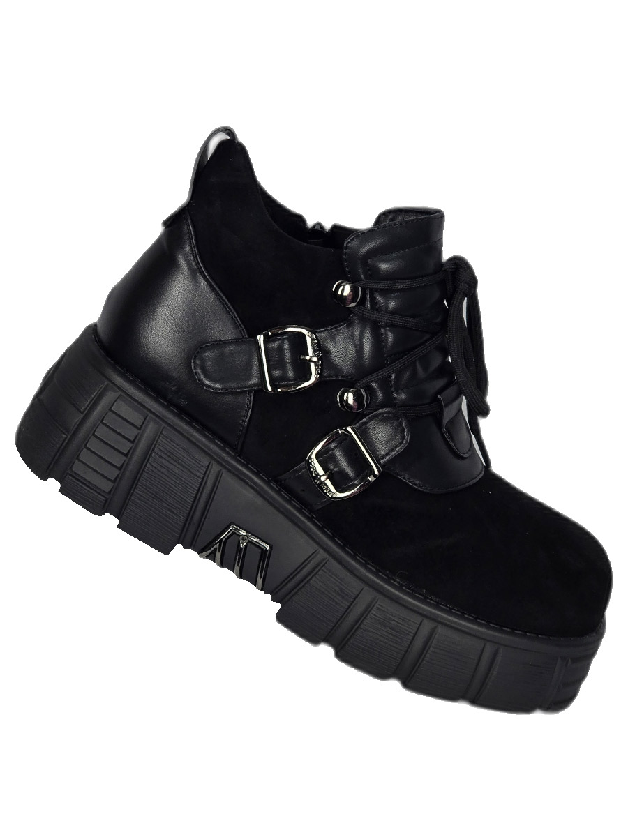 Ботинки готические женские - фото 2 - rockbunker.ru