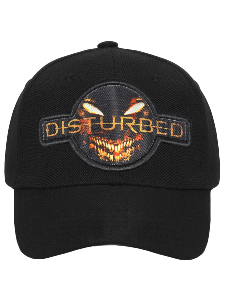 Бейсболка RockMerch с нашивкой Disturbed - фото 2 - rockbunker.ru