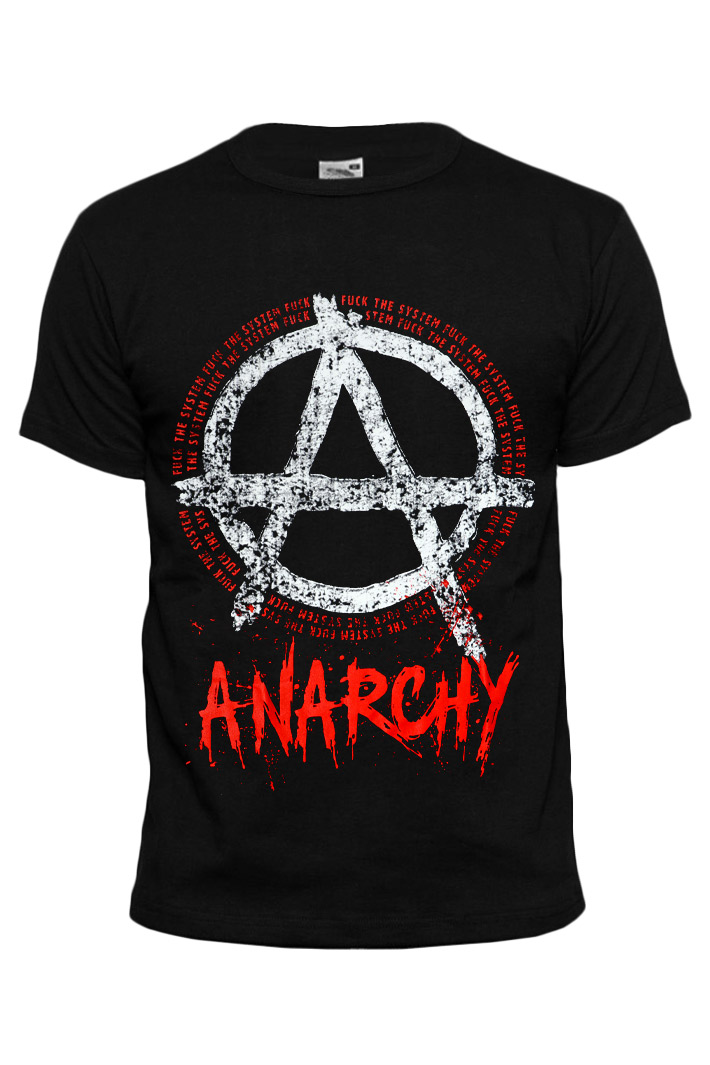 Футболка Anarchy - фото 1 - rockbunker.ru