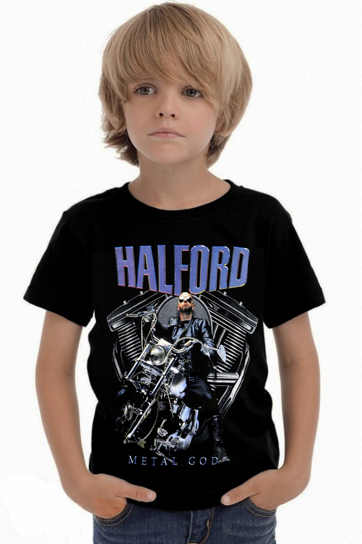 Футболка детская Halford metal God - фото 1 - rockbunker.ru